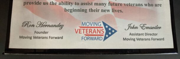 Moving Veterans Forward Honors VFW Post 2503 and Auxiliary