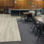 New Flooring/Food Serving Area