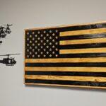 American Flag/Helicopters